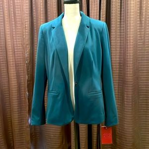 Green blazer. New with tags still on